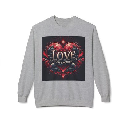 Love One Another Graphic Sweatshirt - Unisex Midweight Crewneck