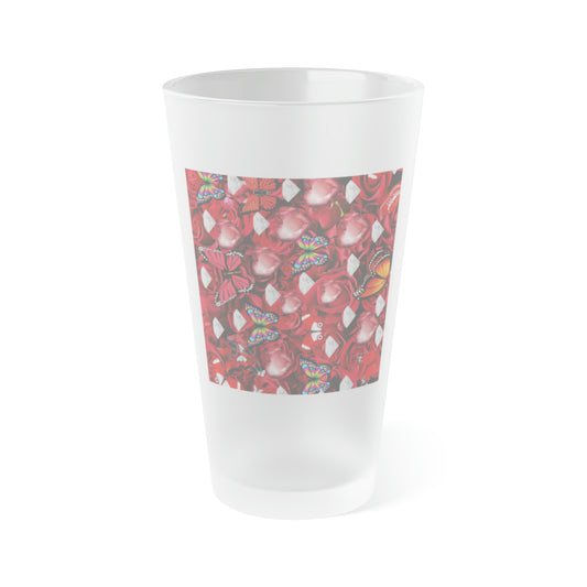 Frosted Pint Glass, 16oz