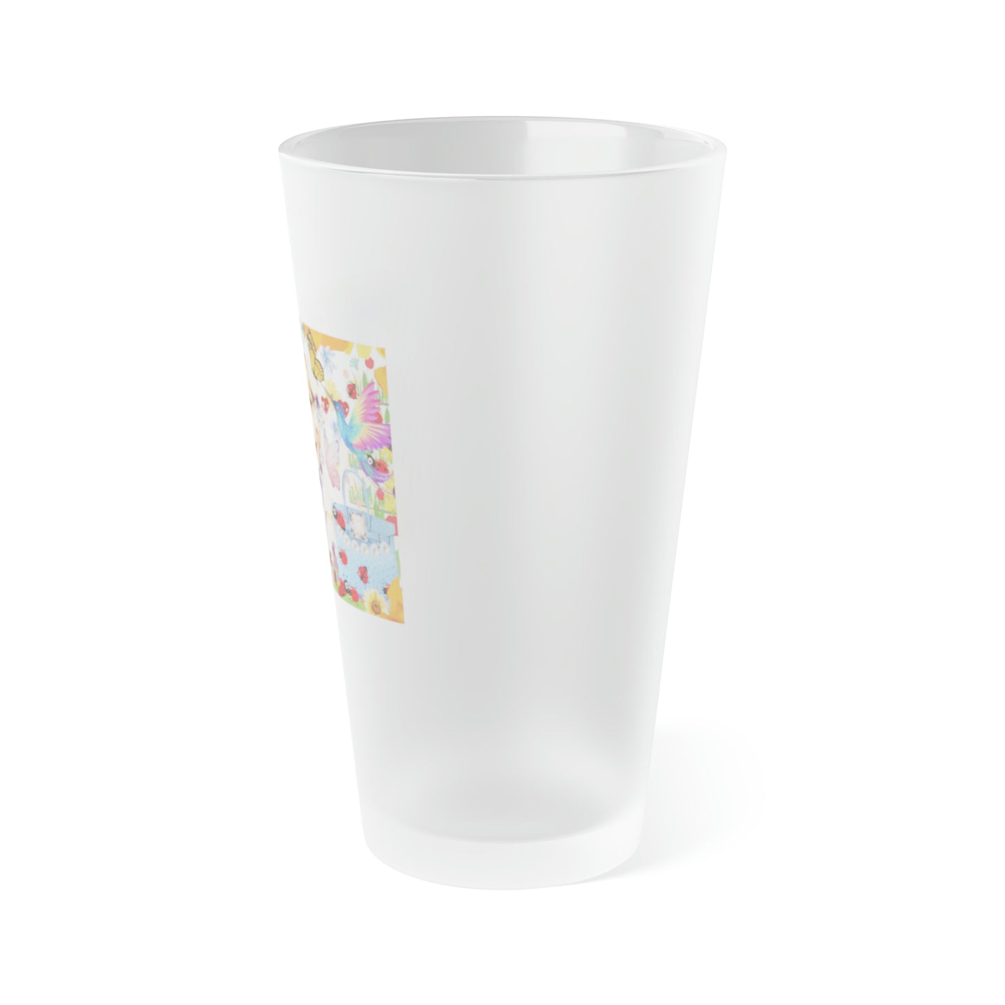 Frosted Pint Glass, 16oz