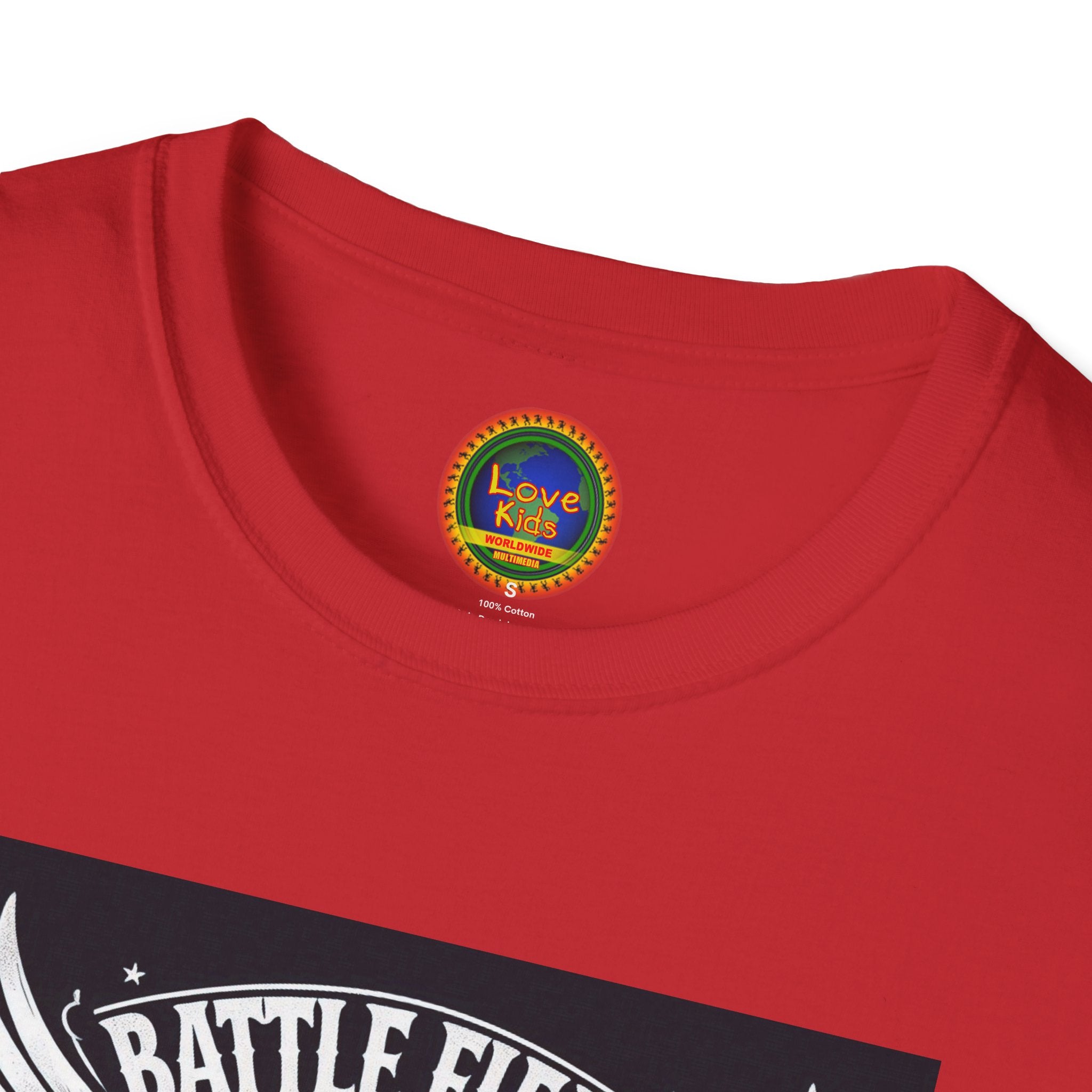 Battle Field of the Mind Unisex Softstyle T-Shirt - Motivational Graphic Tee for Mental Strength