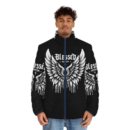 Blessed Wings Puffer Jacket - Stylish and Warm Outerwear