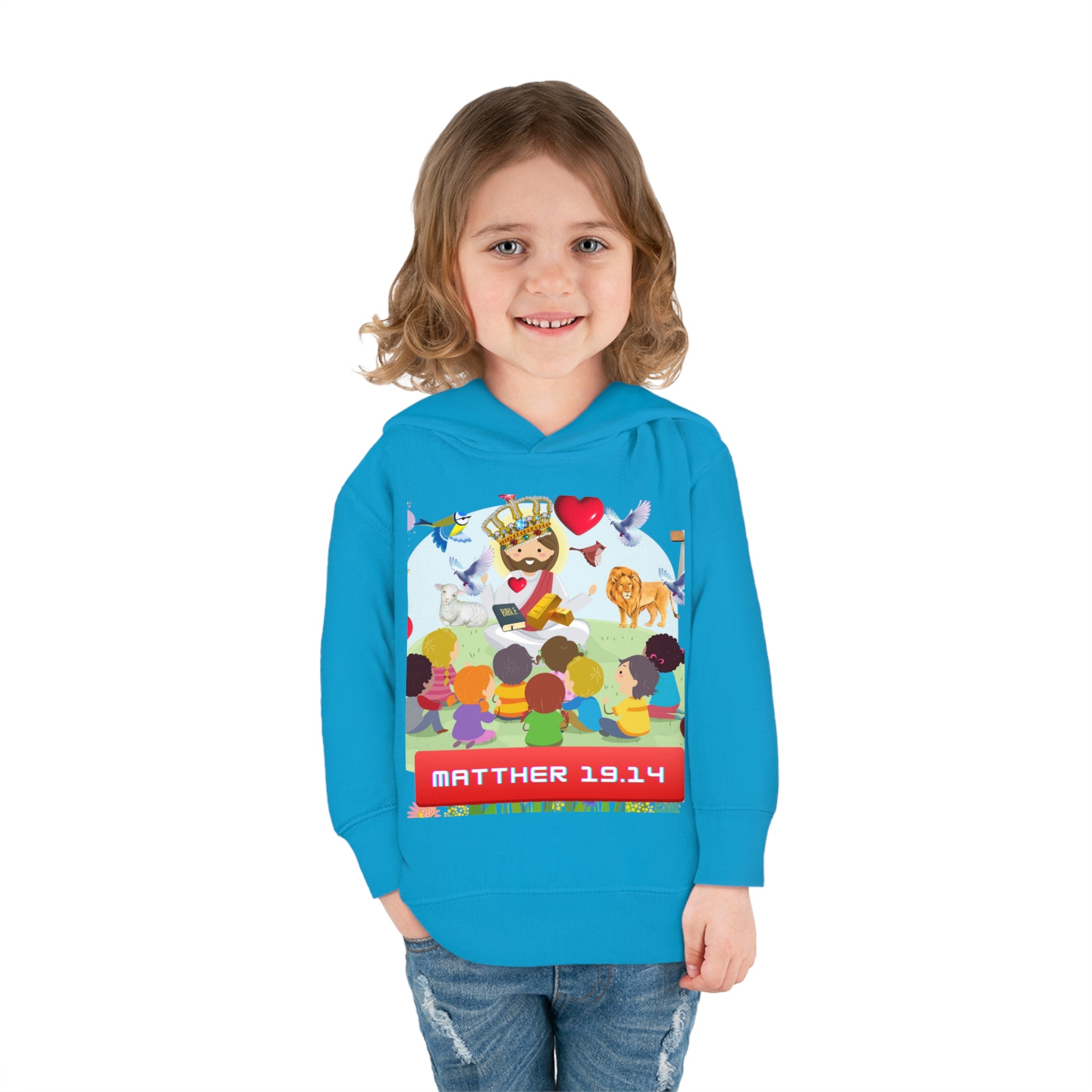 Toddler Pullover Fleece Hoodie