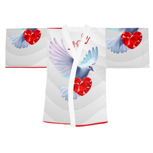 Long Sleeve Kimono Robe (AOP)