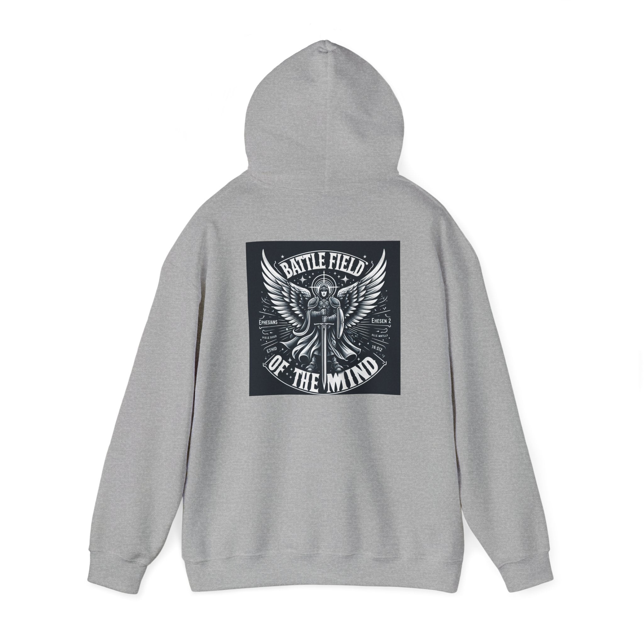 Battlefield of the Mind Unisex Hoodie - Inspirational Sweatshirt for Mental Wellness