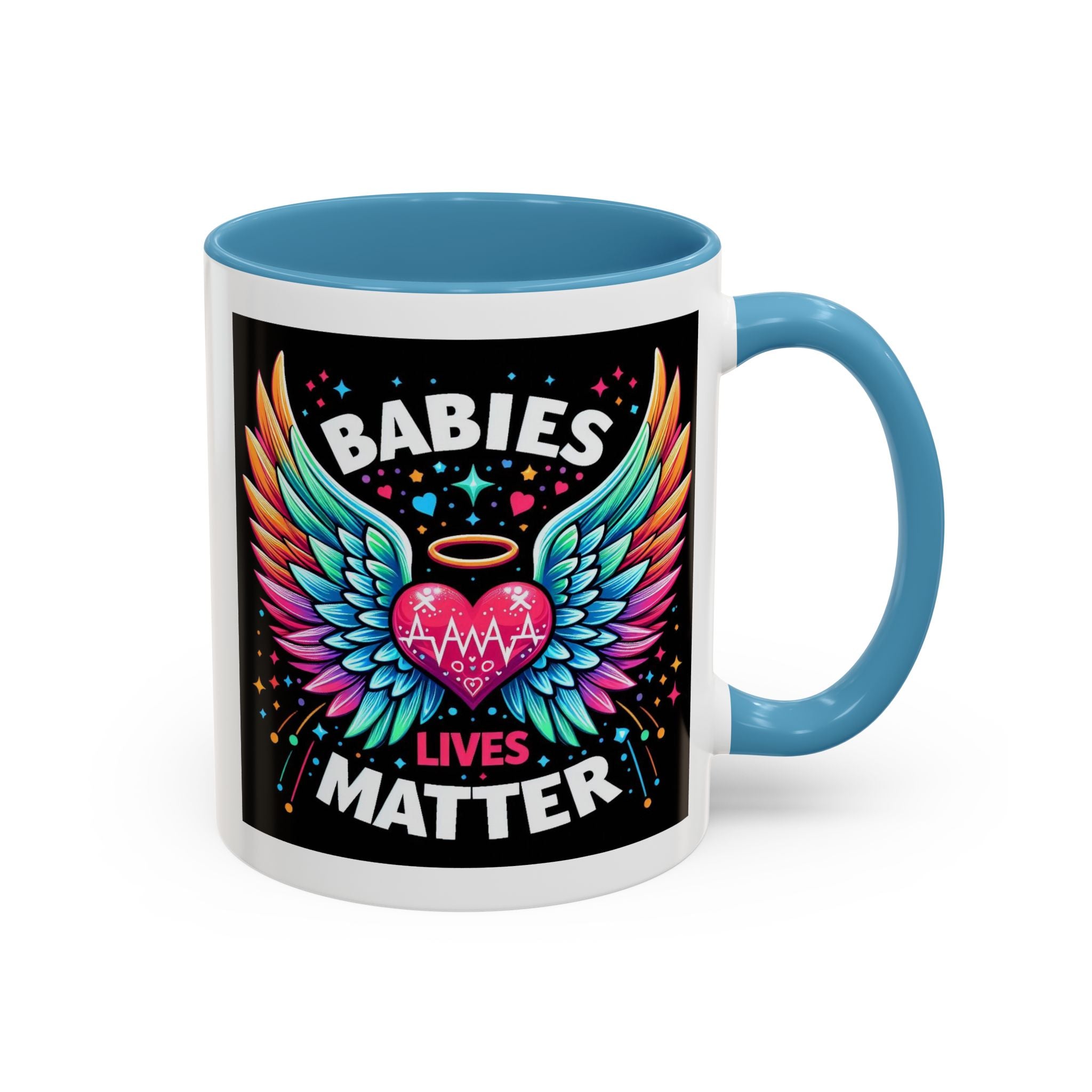 Colorful Babies Lives Matter Coffee Mug - 11oz & 15oz - Perfect for Support & Awareness