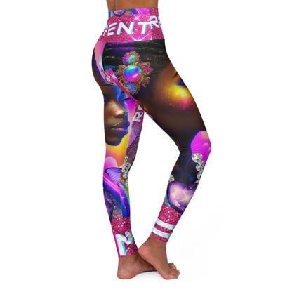 High Waisted Yoga Leggings (AOP)