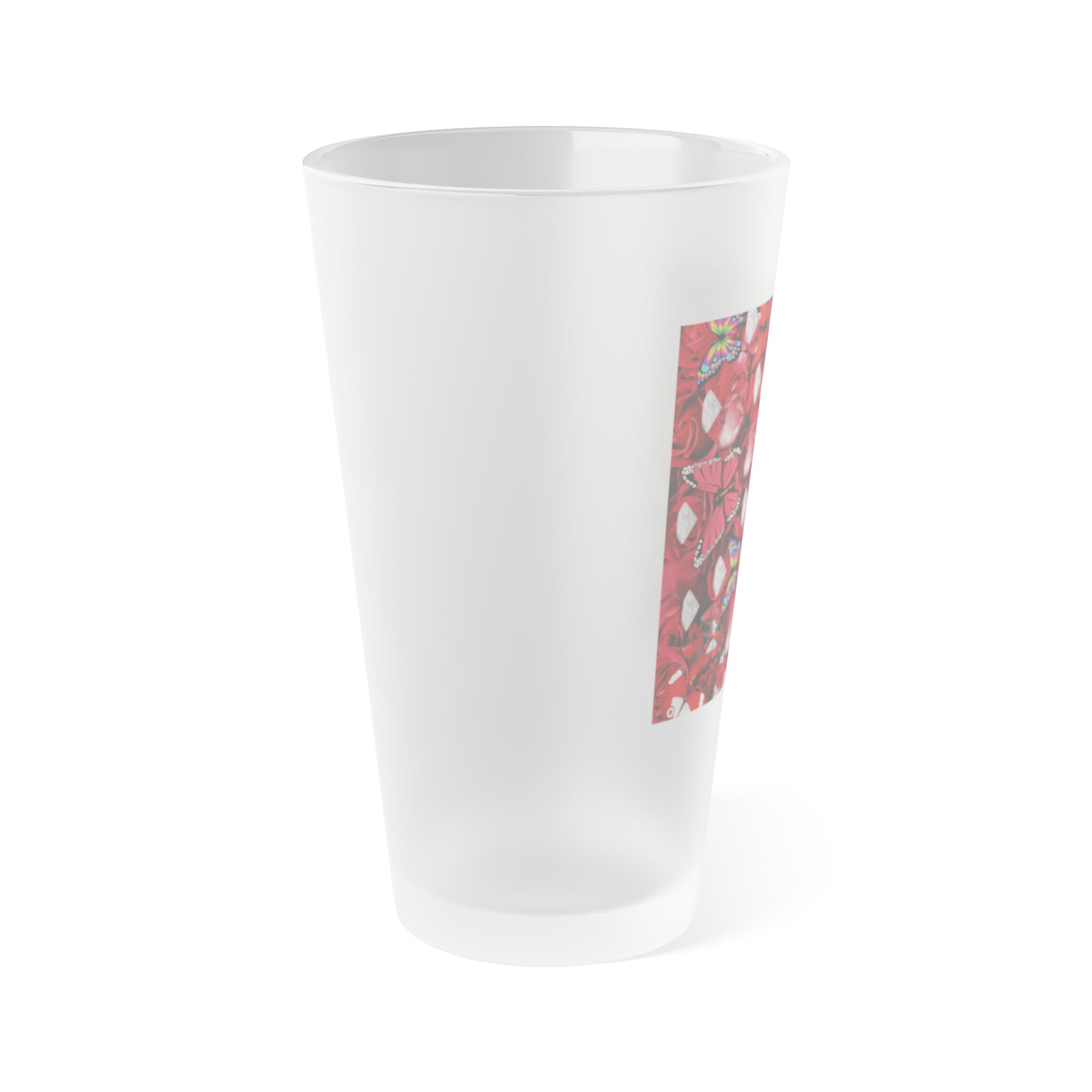 Frosted Pint Glass, 16oz