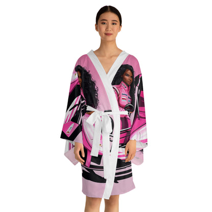 Long Sleeve Kimono Robe (AOP)