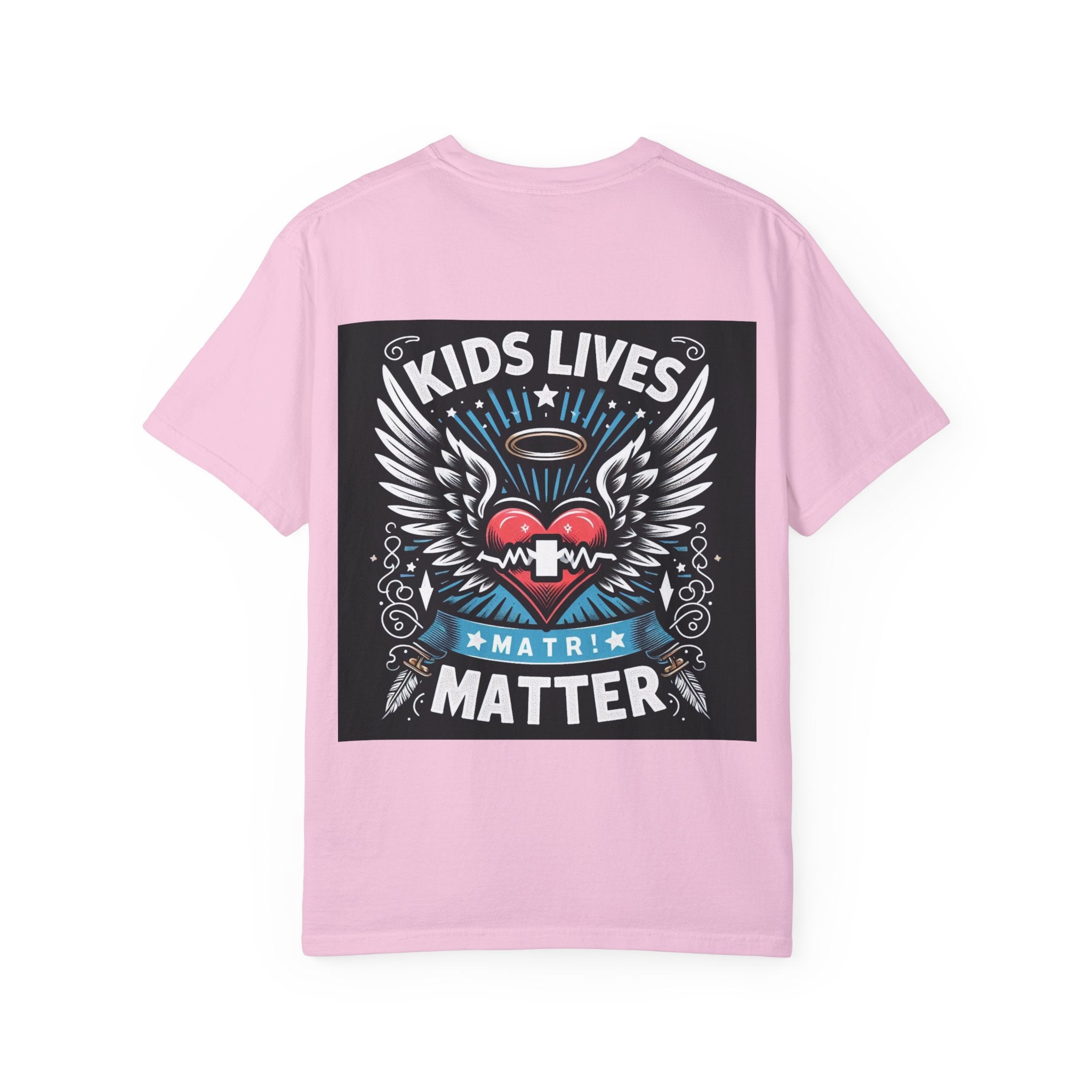 Kids Lives Matter Unisex Garment-Dyed T-Shirt | Supportive and Stylish Statement Tee