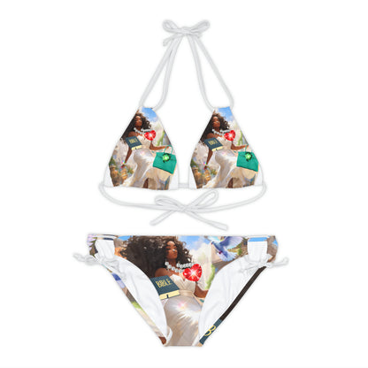 Strappy Bikini Set (AOP)