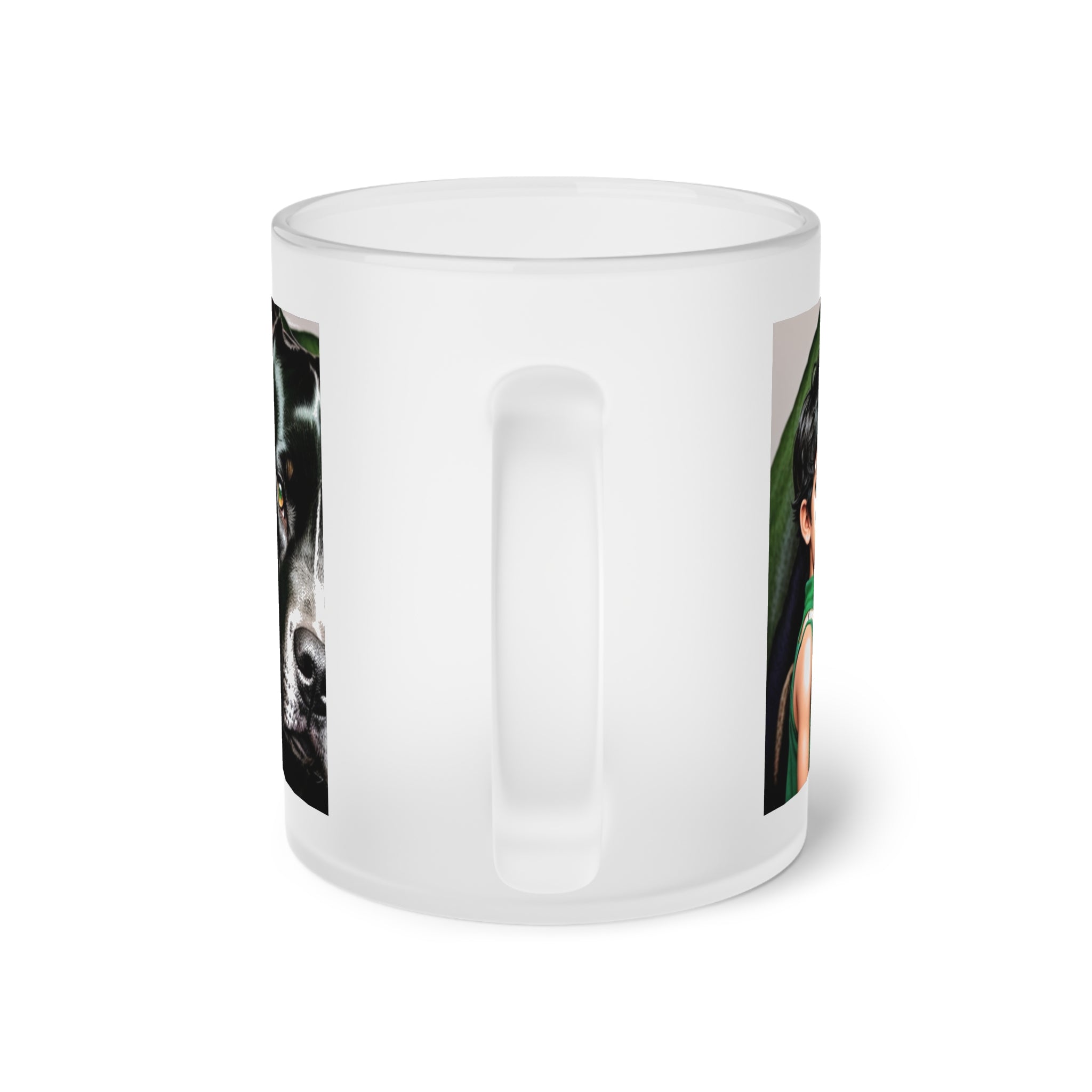 Frosted Glass Mug