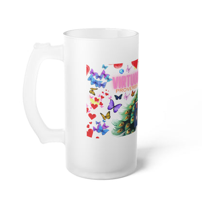 Frosted Glass Beer Mug