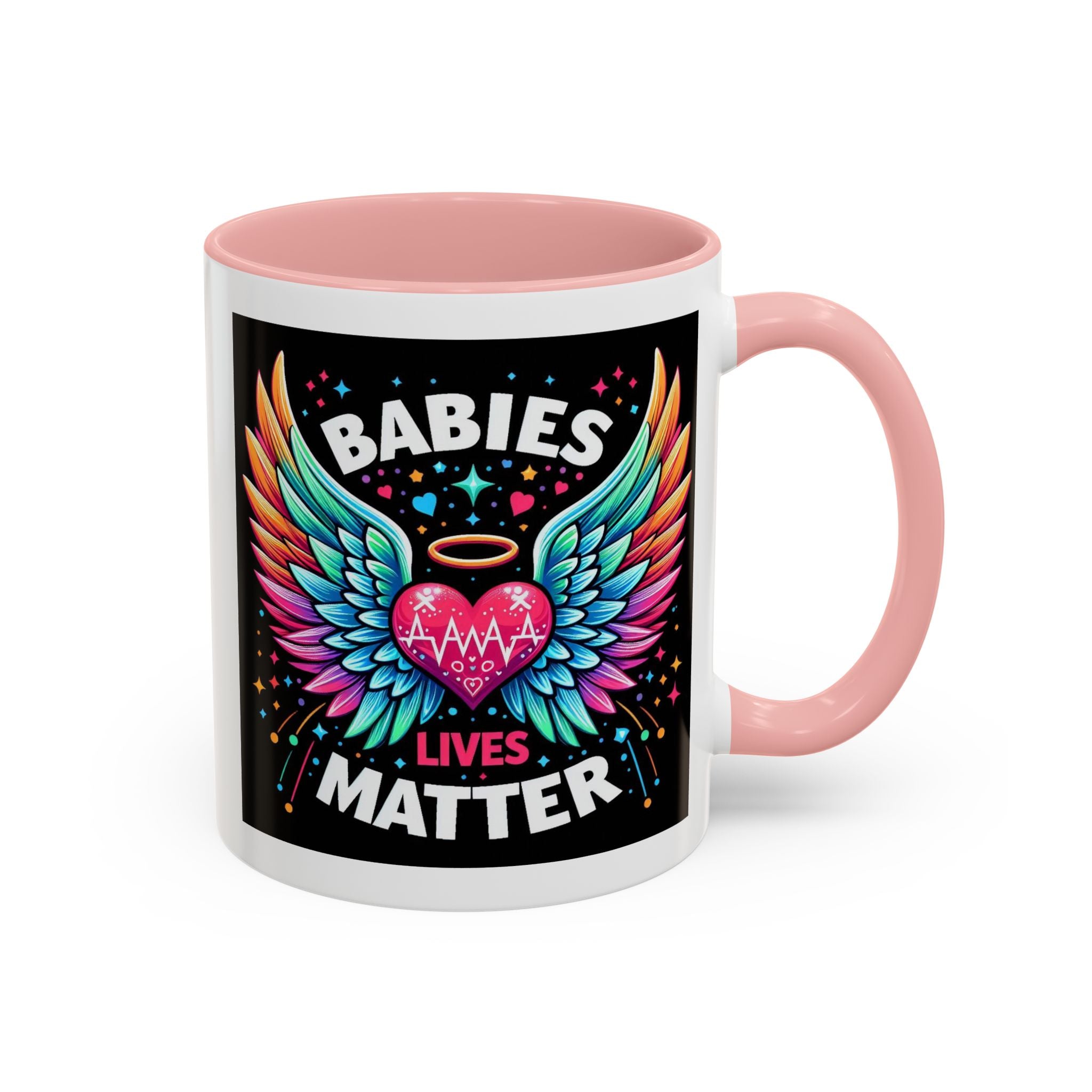 Colorful Babies Lives Matter Coffee Mug - 11oz & 15oz - Perfect for Support & Awareness