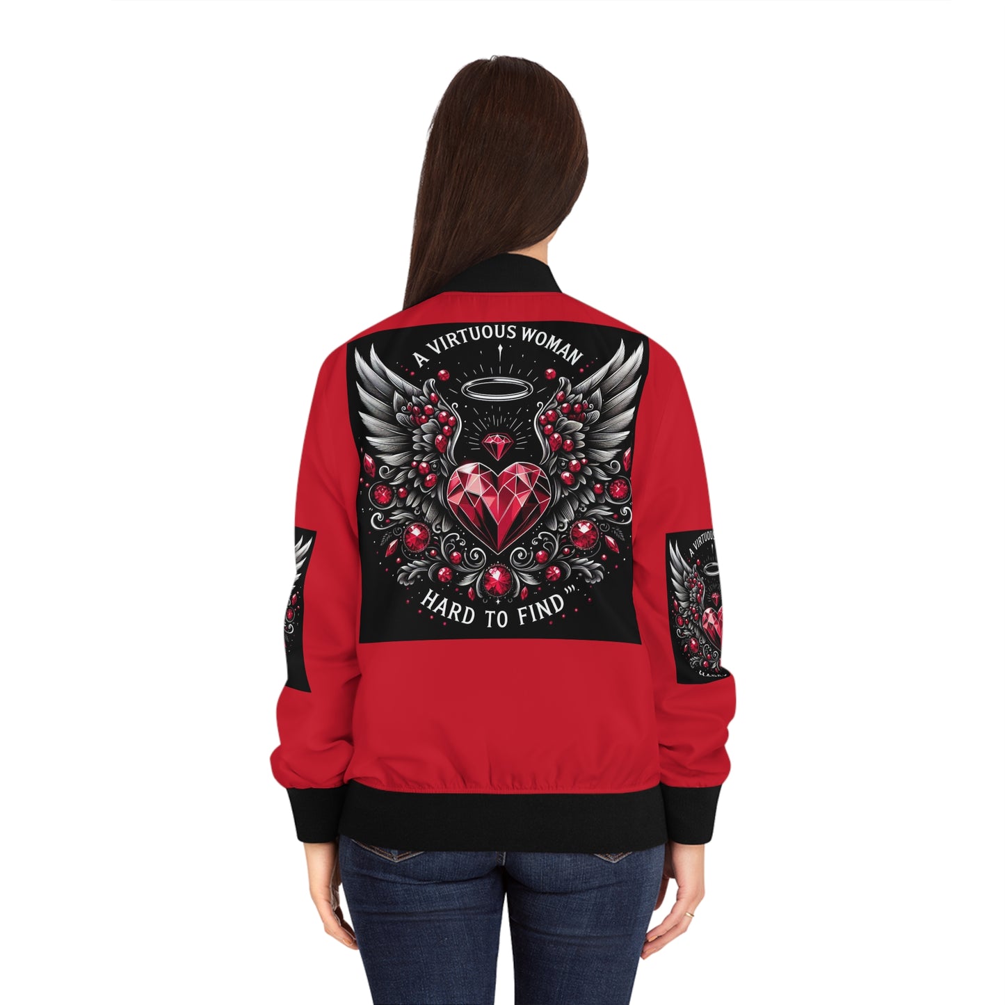 Virtuous Woman, Hard to Find Bomber Jacket – A Virtuous Woman Design