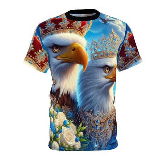 Majestic Eagle Crowned Tee | Unique Unisex T-Shirt for Nature Lovers