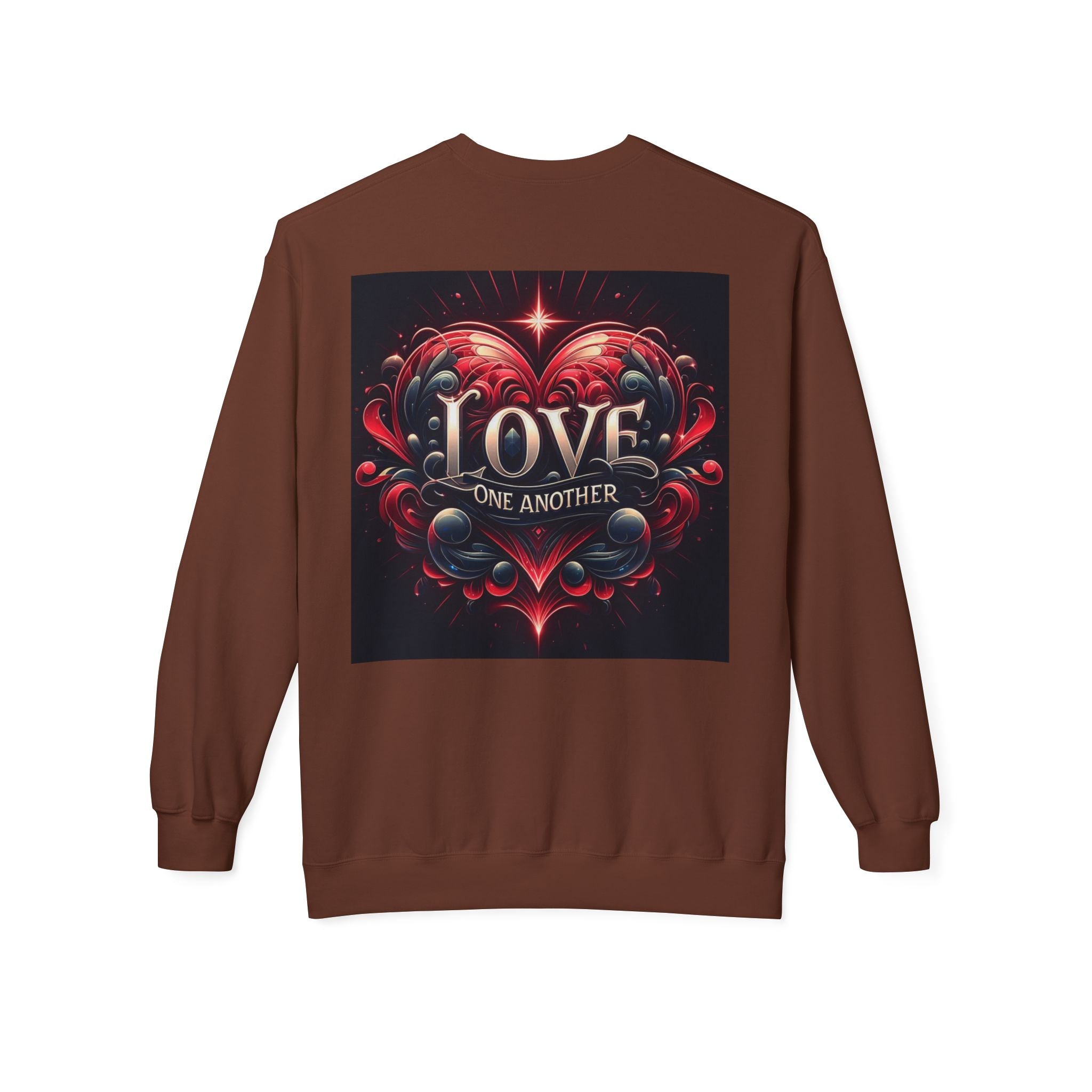 Love One Another Graphic Sweatshirt - Unisex Midweight Crewneck