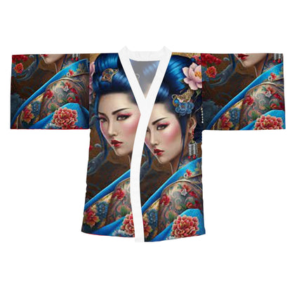 Long Sleeve Kimono Robe (AOP)