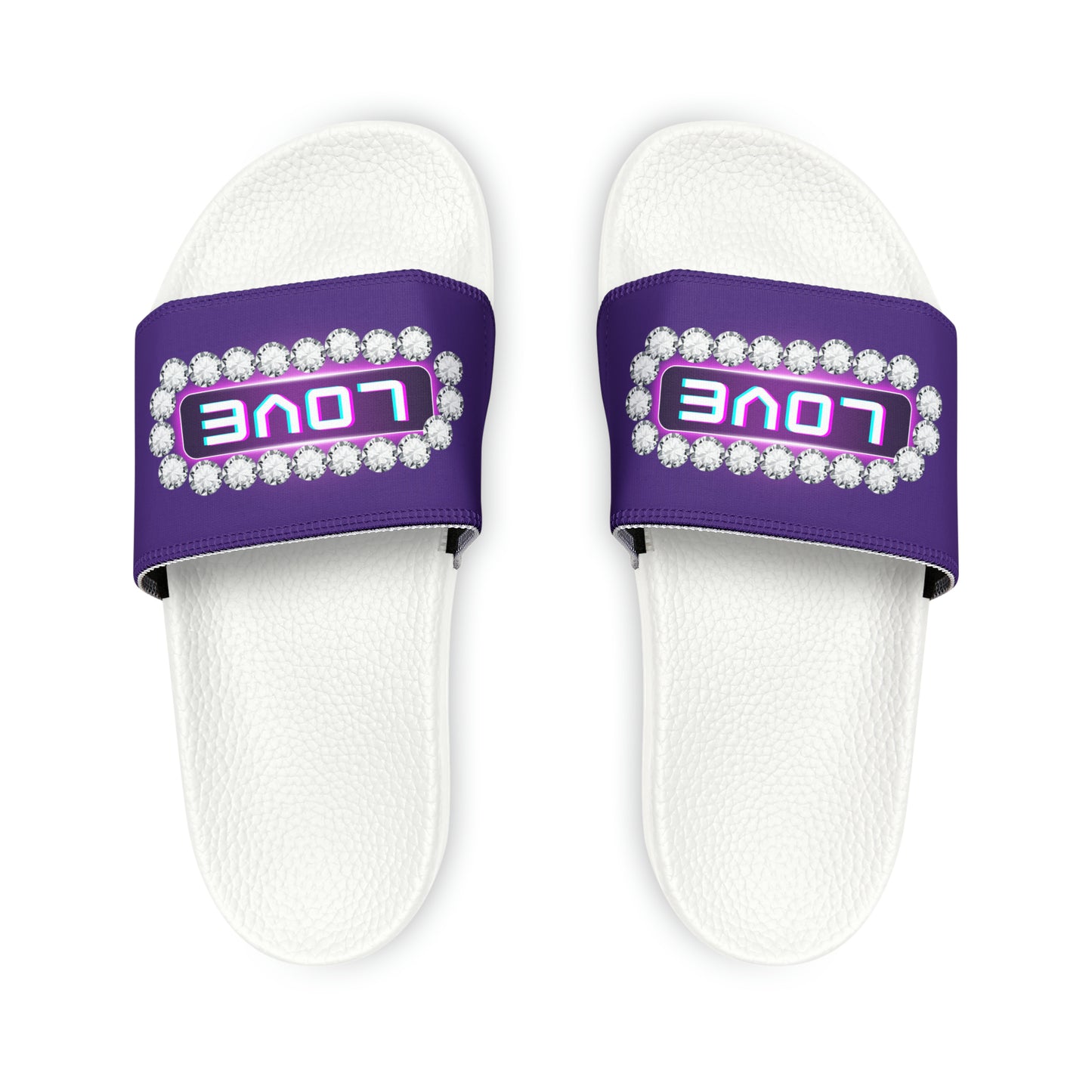 Youth PU Slide Sandals