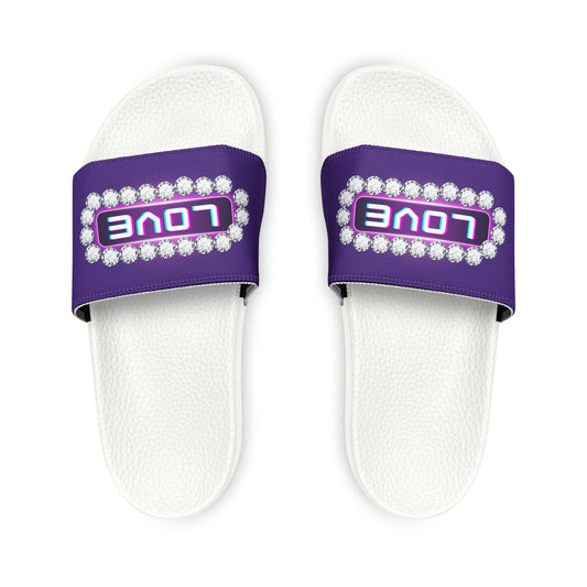 Youth PU Slide Sandals