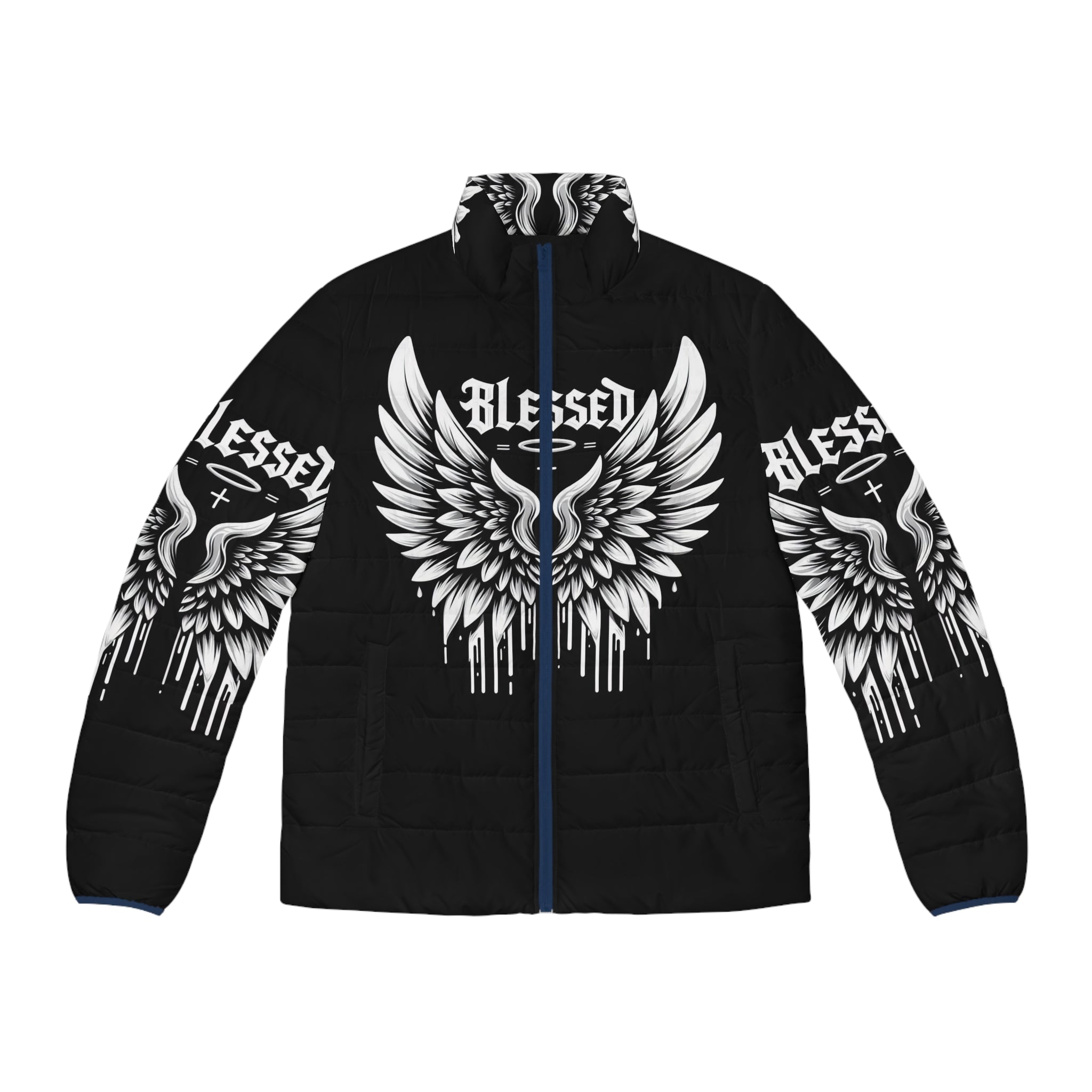 Blessed Wings Puffer Jacket - Stylish and Warm Outerwear