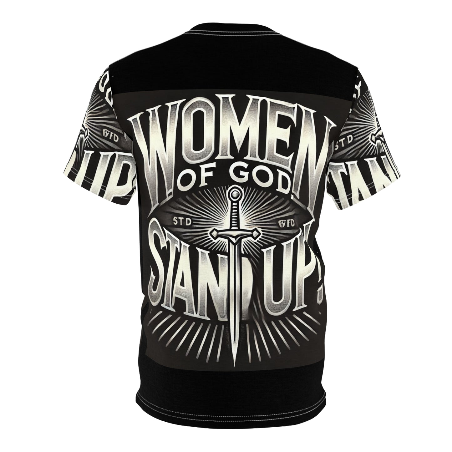 Empowering Unisex Cut & Sew Tee - 'Women of God Stand Up' Graphic Shirt