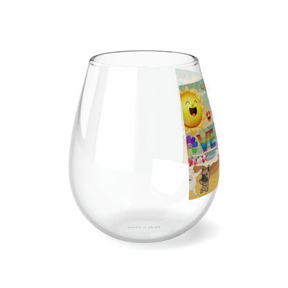 Stemless Wine Glass, 11.75oz