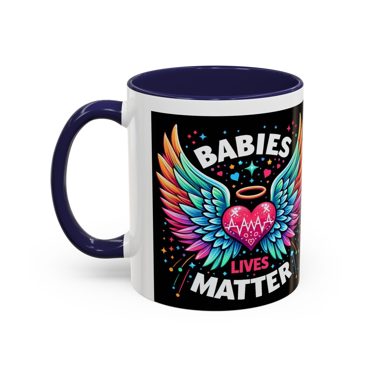 Colorful Babies Lives Matter Coffee Mug - 11oz & 15oz - Perfect for Support & Awareness