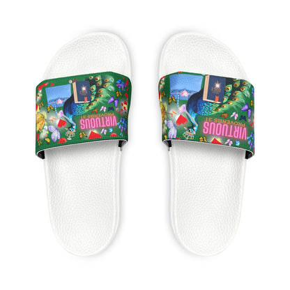 Men's PU Slide Sandals