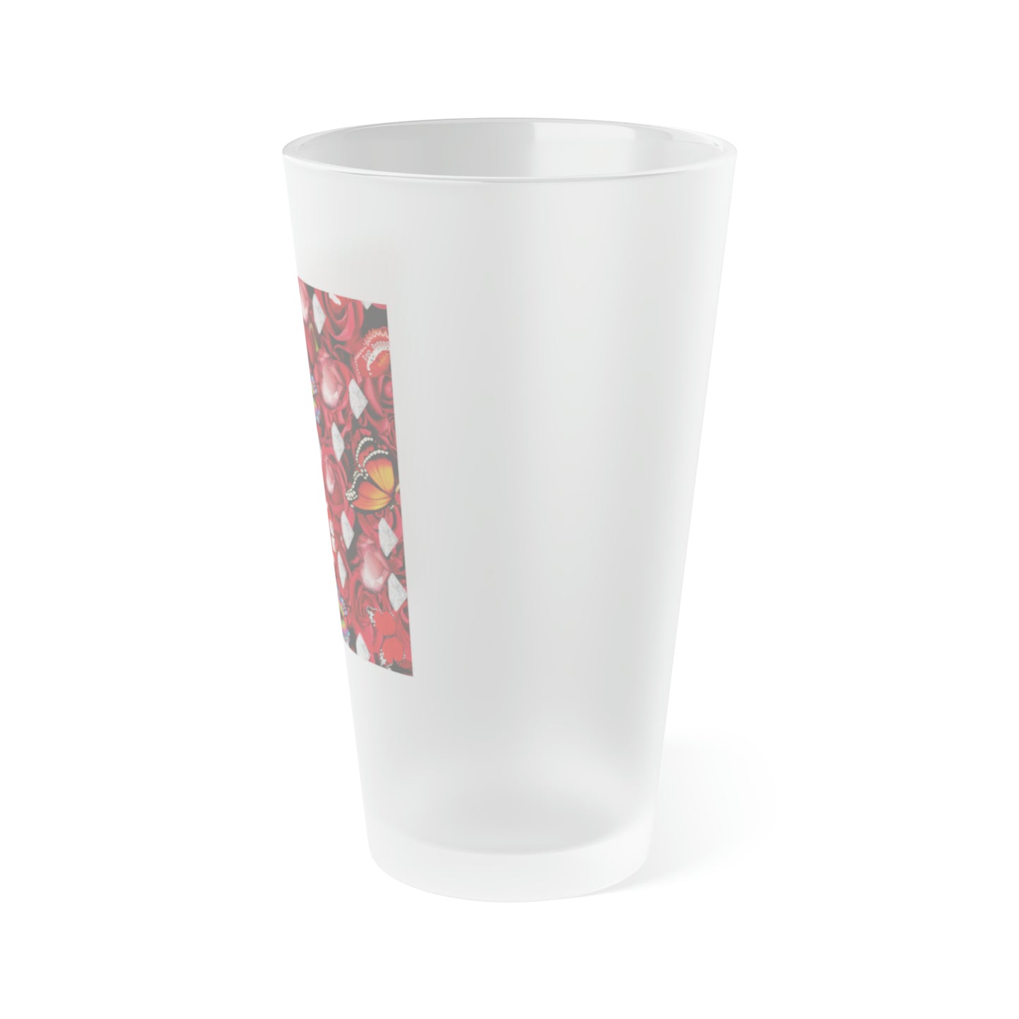 Frosted Pint Glass, 16oz