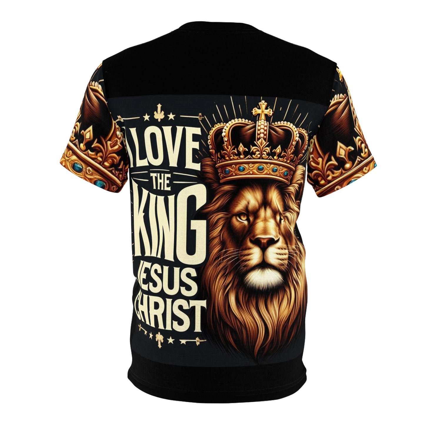 Love the King Unisex Graphic Tee - Jesus Christ Lion Design