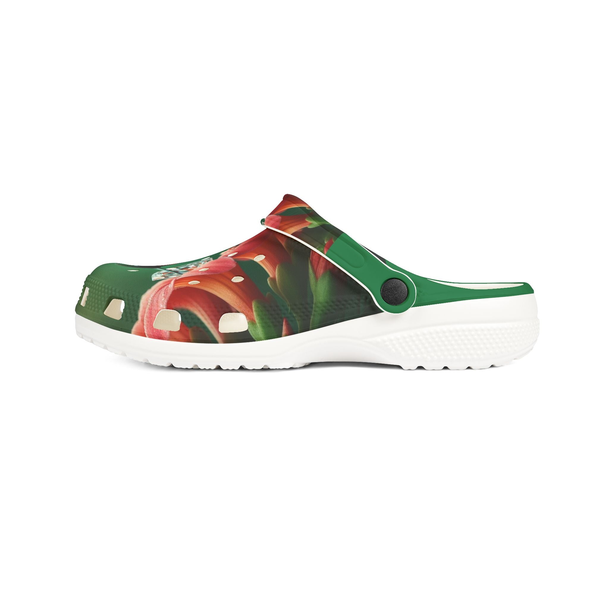 Tropical Floral EVA Foam Clogs | Comfortable Slip-Ons for Summer Adventures