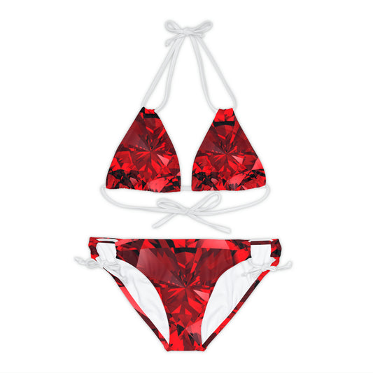 Strappy Bikini Set (AOP)