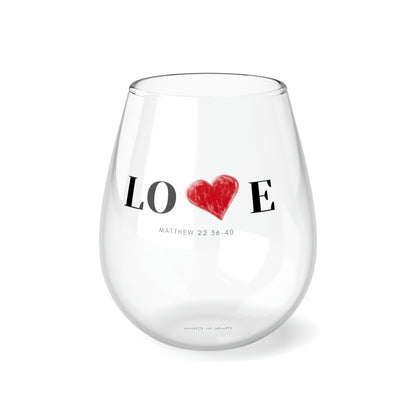 Stemless Wine Glass, 11.75oz