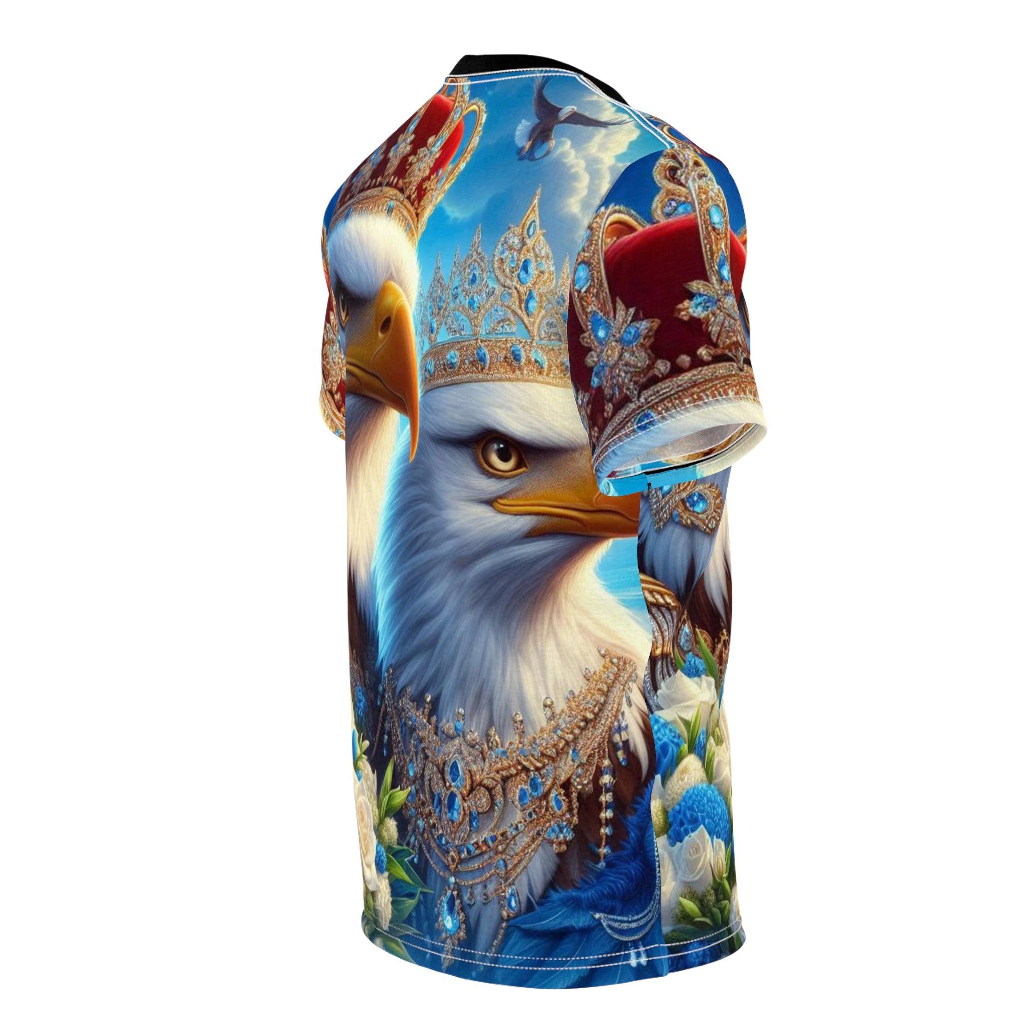 Majestic Eagle Crowned Tee | Unique Unisex T-Shirt for Nature Lovers