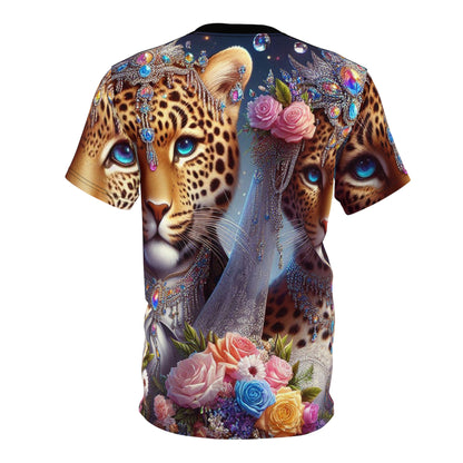 Vibrant Leopard Art Unisex Tee - Perfect for Nature Lovers and Special Occasions