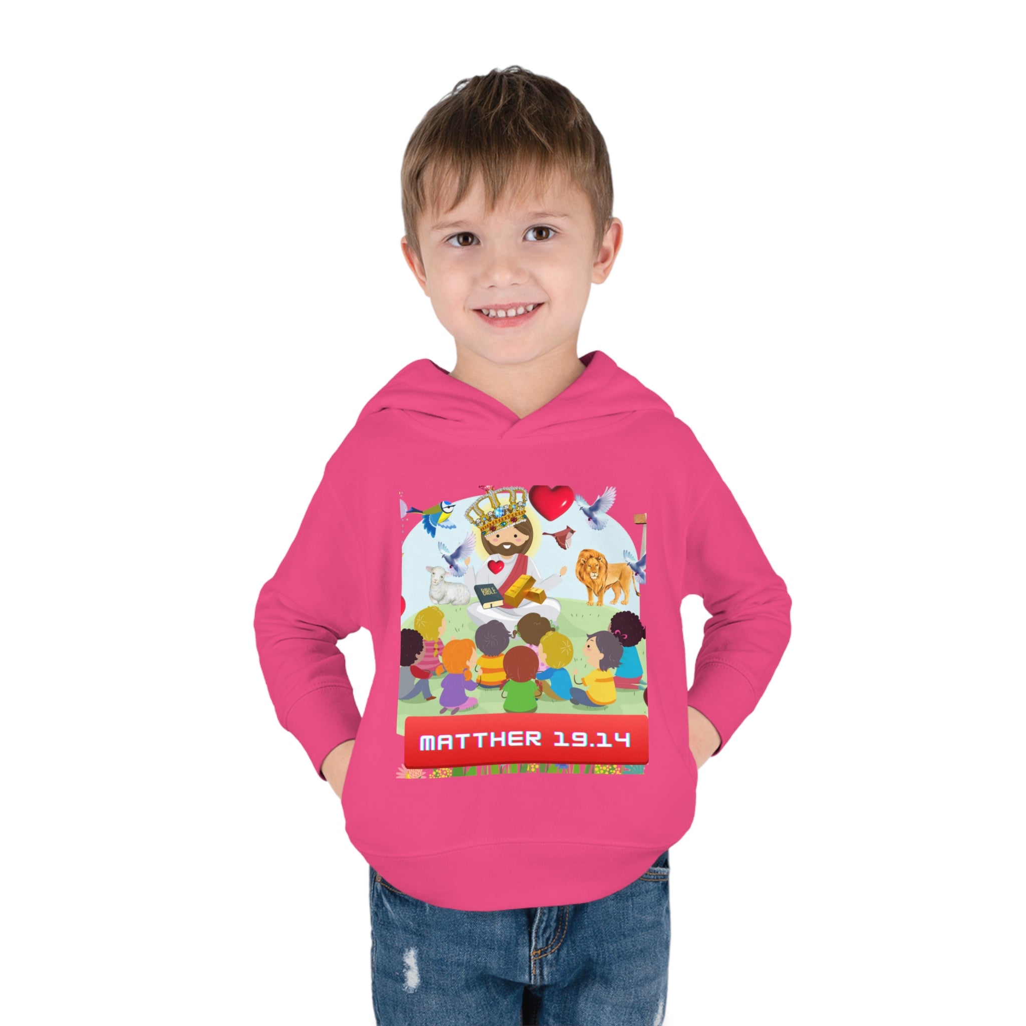 Toddler Pullover Fleece Hoodie