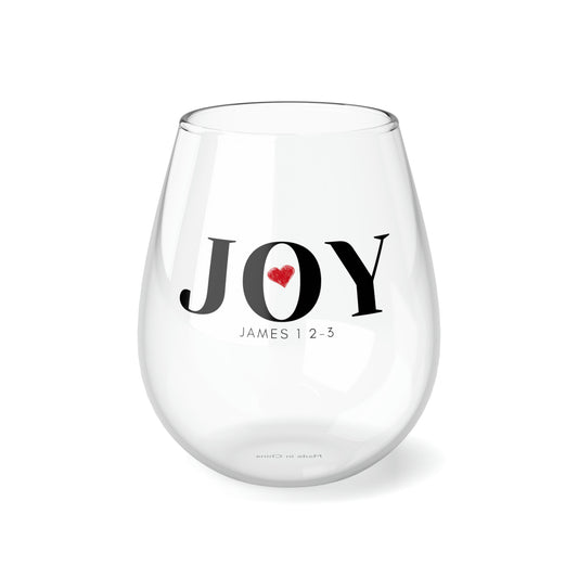 Stemless Wine Glass, 11.75oz