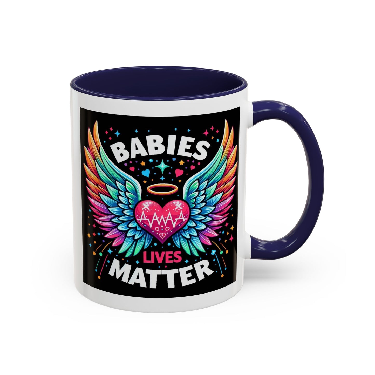 Colorful Babies Lives Matter Coffee Mug - 11oz & 15oz - Perfect for Support & Awareness