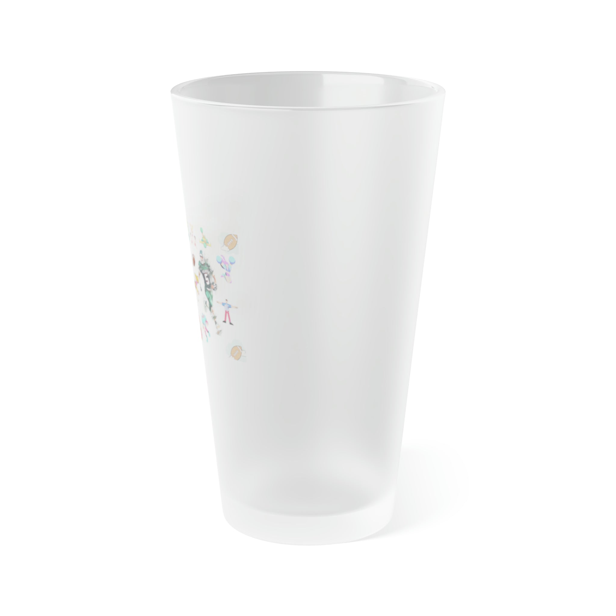 Frosted Pint Glass, 16oz