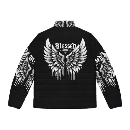 Blessed Wings Puffer Jacket - Stylish and Warm Outerwear