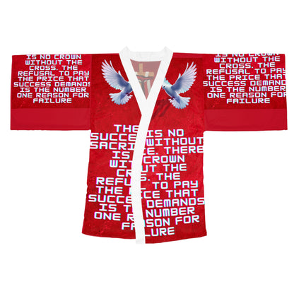 Long Sleeve Kimono Robe (AOP)