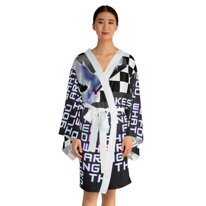 Long Sleeve Kimono Robe (AOP)