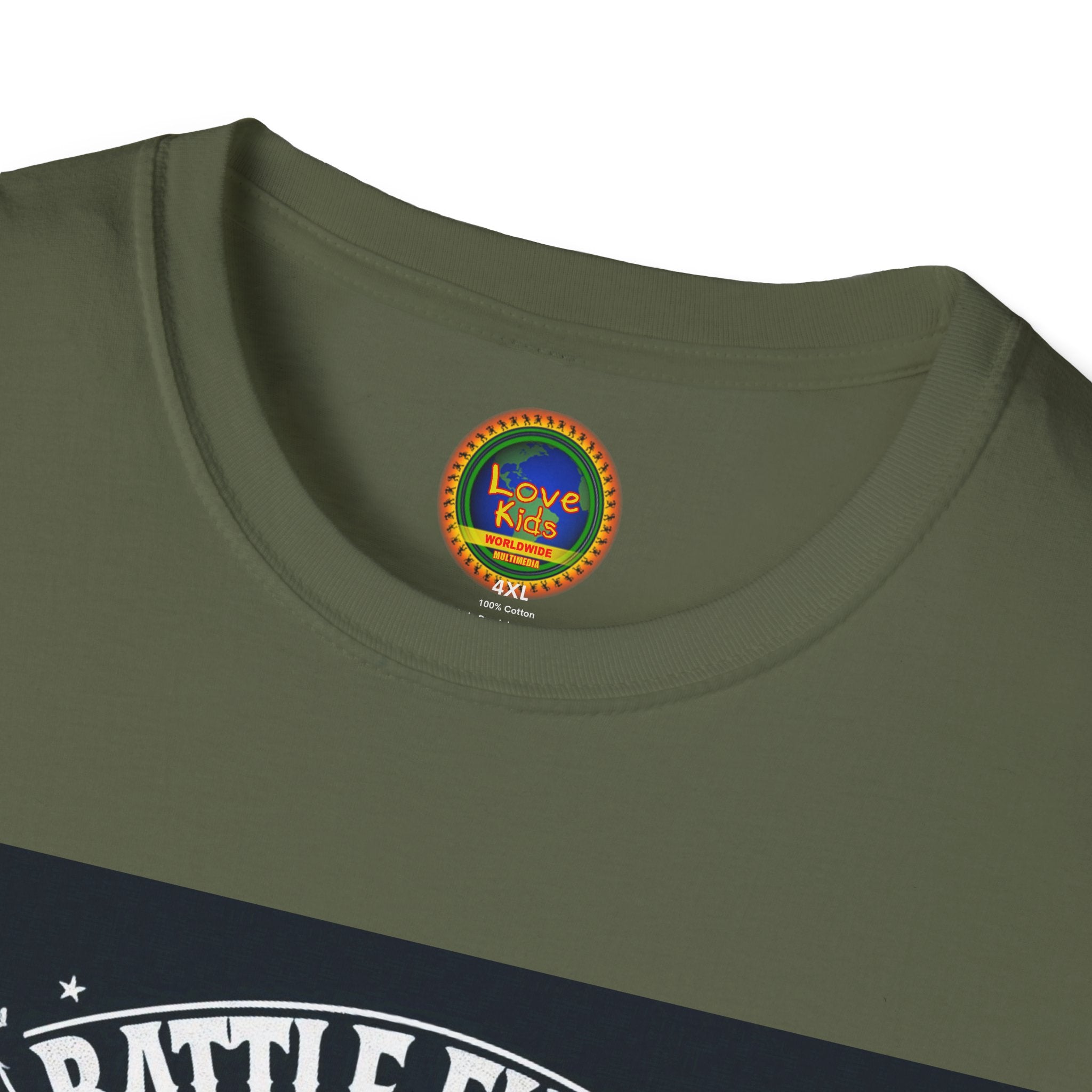 Battle Field of the Mind Unisex Softstyle T-Shirt - Motivational Graphic Tee for Mental Strength