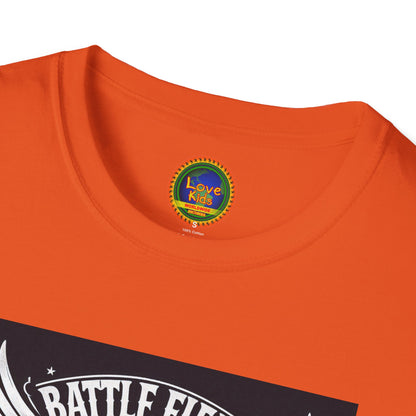 Battle Field of the Mind Unisex Softstyle T-Shirt - Motivational Graphic Tee for Mental Strength