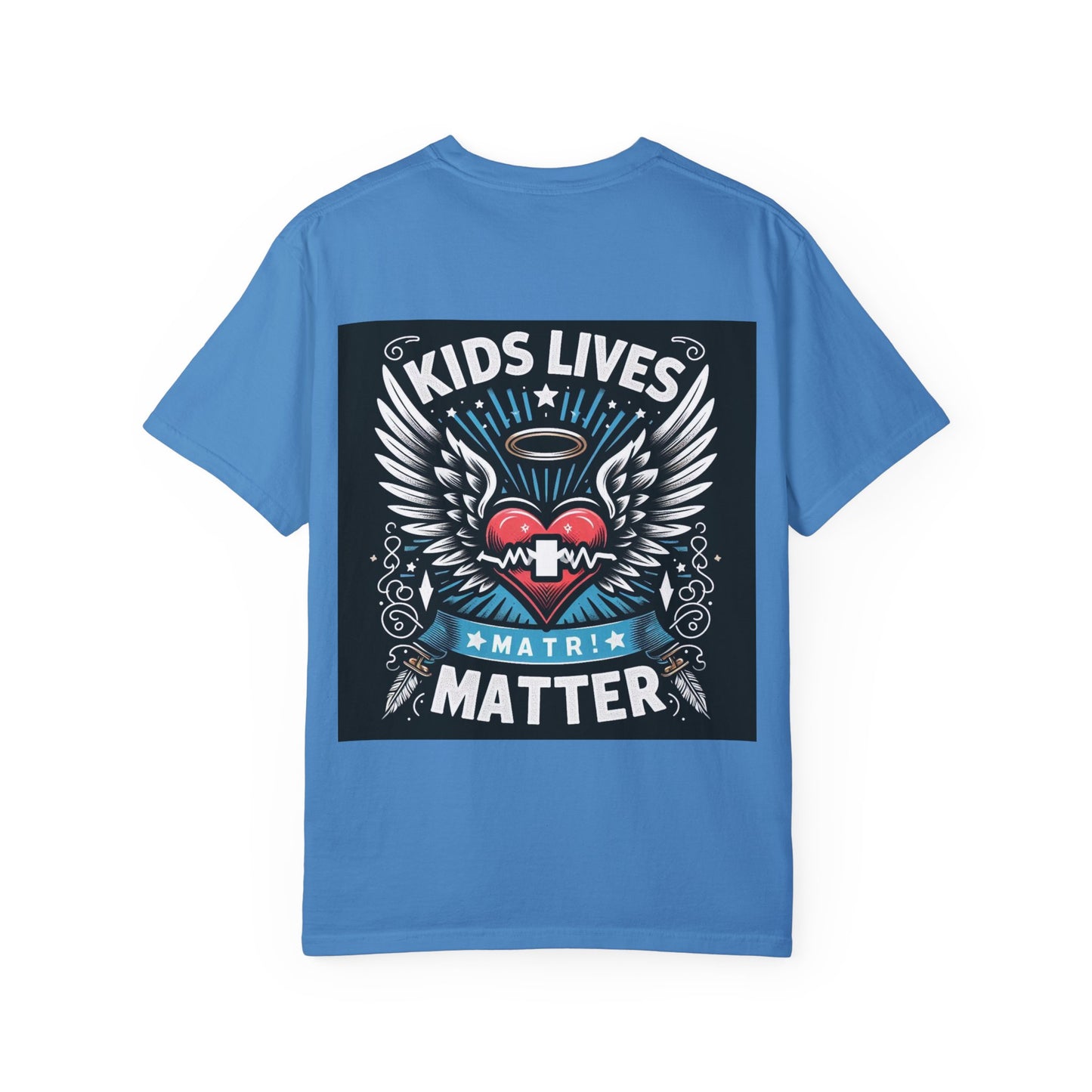 Kids Lives Matter Unisex Garment-Dyed T-Shirt | Supportive and Stylish Statement Tee