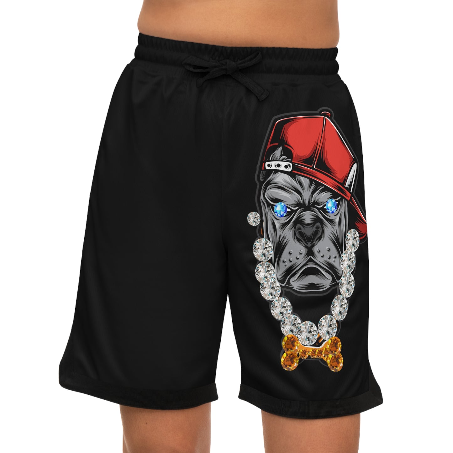 Basketball Rib Shorts (AOP)