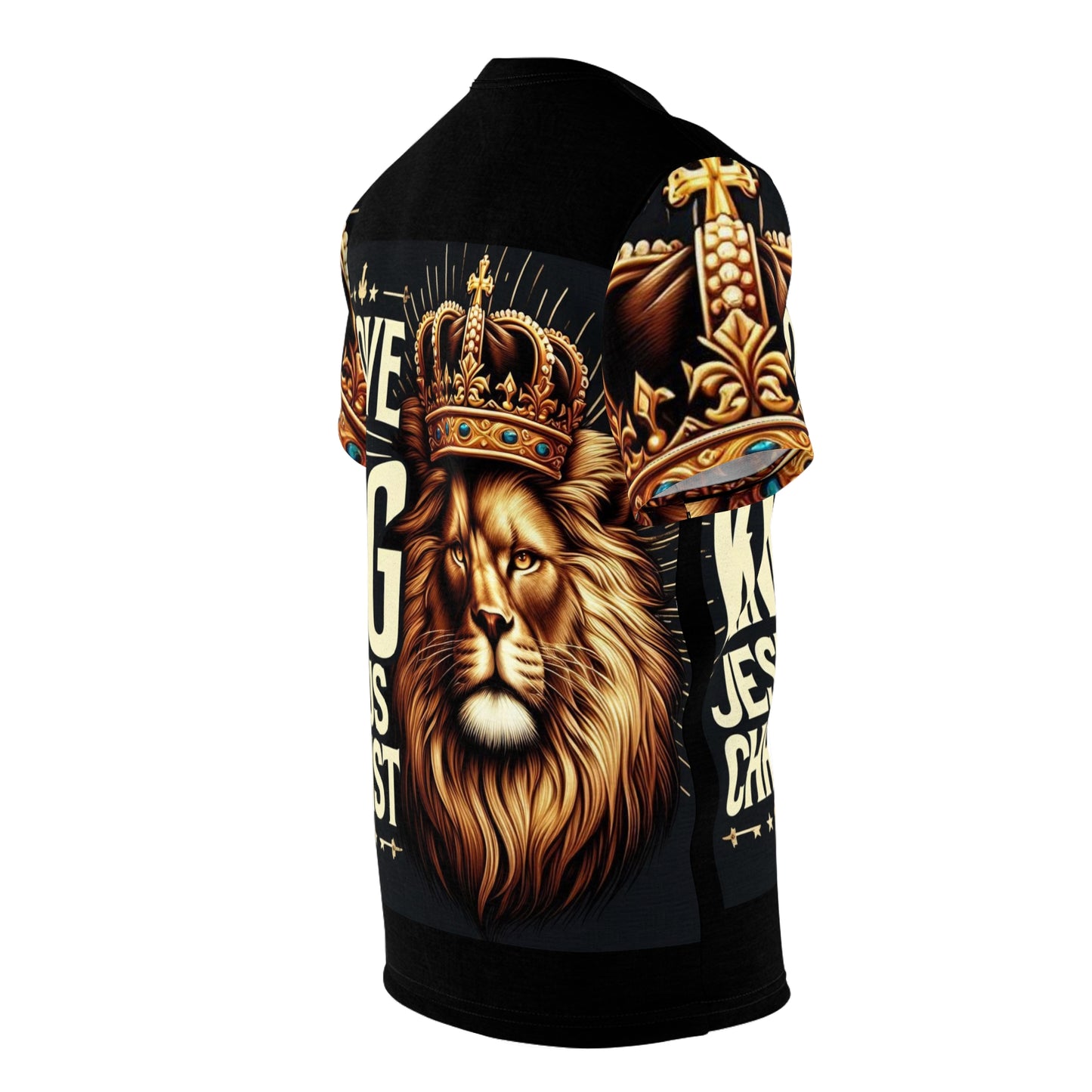 Love the King Unisex Graphic Tee - Jesus Christ Lion Design