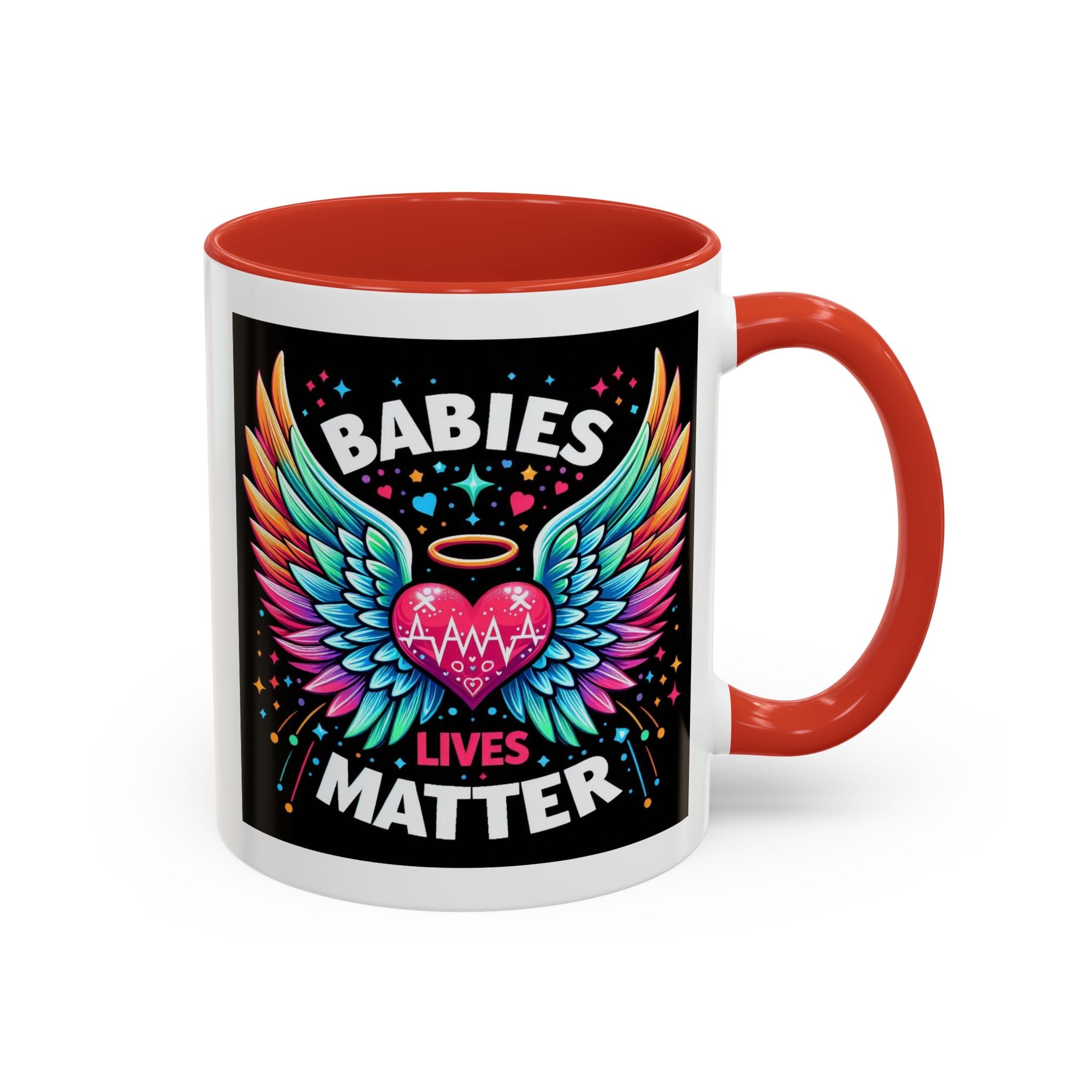 Colorful Babies Lives Matter Coffee Mug - 11oz & 15oz - Perfect for Support & Awareness