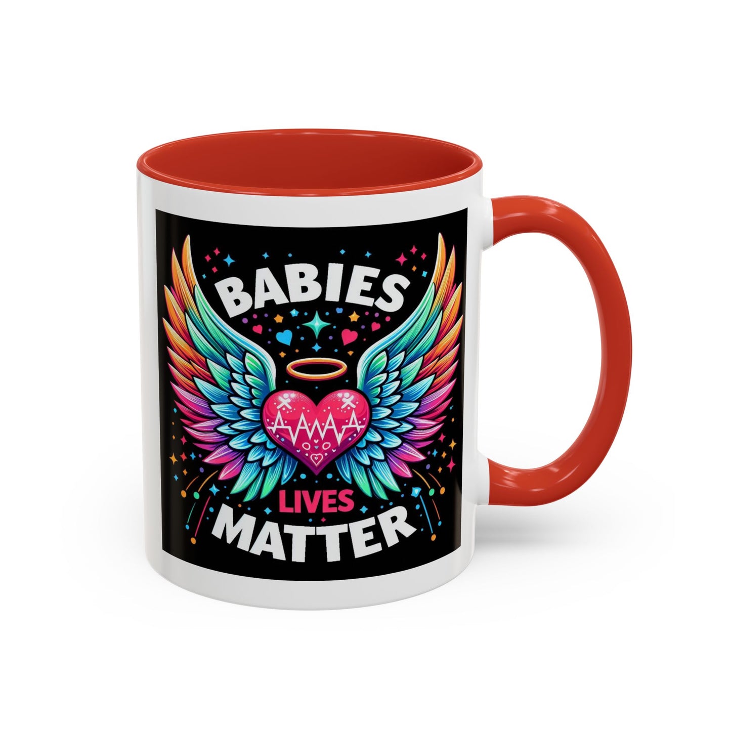 Colorful Babies Lives Matter Coffee Mug - 11oz & 15oz - Perfect for Support & Awareness