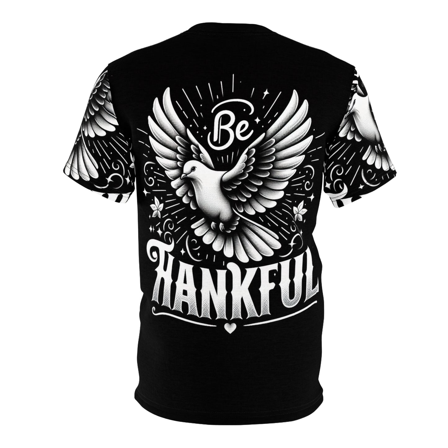 Be Thankful Unisex Cut & Sew Tee - Positive Vibe Apparel